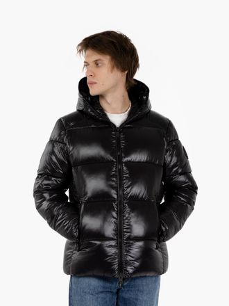 Save The Duck Hooded jacket edgard black