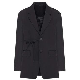 Balenciaga Wrap Tailored Jacket - female - Balenciaga - Blazers - Black - XS - Jackets