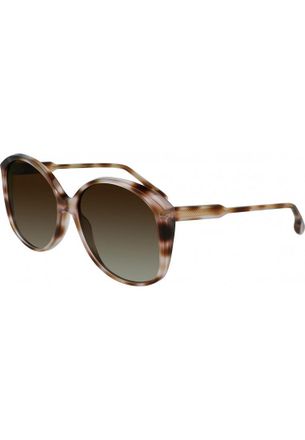 Victoria Beckham Womens VB629S-603 VB629S 61 603 Sunglasses - Brown - One Size