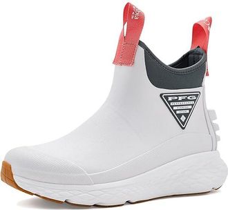 Columbia Pfg Dry Tortugas Womens Shoes White/Melonade : 10.5 B - Medium, Rubber