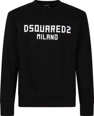 Dsquared2 Black Cool Cotton Sweatshirt