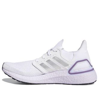 adidas (WMNS) adidas Ultraboost 20 White Purple Tint FX8277