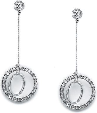 Tacori Tacori Crescent Silhouette 18K 0.80 Ct. Tw. Diamond Earrings