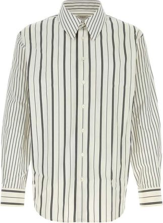 Saint Laurent Off White Regular Stripes Shirt
