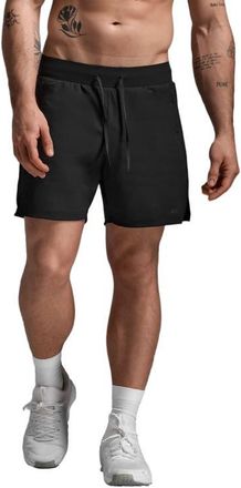 2XU Motion 2-in-1 5 Inch Shorts in Black/black at Nordstrom, Size Xx-Large
