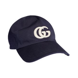 Gucci Baseball Cap - unisex - Petten - Blauw - M - Nylon - Accessoires