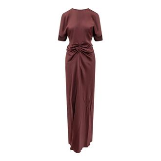 Victoria Beckham Gowns, female, Red, Size: XS Isabella Gown