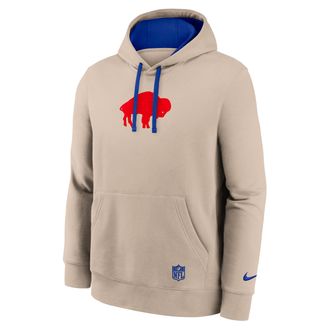 Nike Buffalo Bills Rewind Club Nike Mens NFL Pullover Hoodie in Brown | 2KDK0IKZ81V-VPM