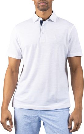 Tailorbyrd Slub Piqu&eacute; Polo in White at Nordstrom Rack, Size Xx-Large