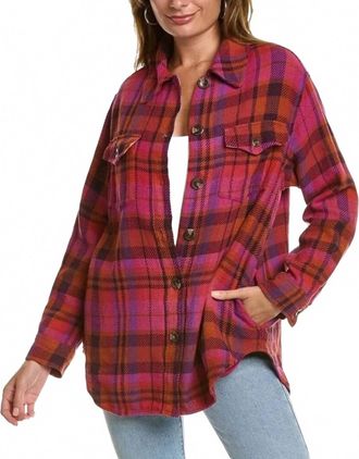 Johnny Was Azalea Plaid Jacket In Multi