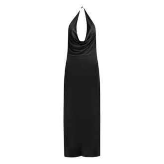 Simona Corsellini Maxi-jurk - Dames - Jurken - Zwart - Maat: XL