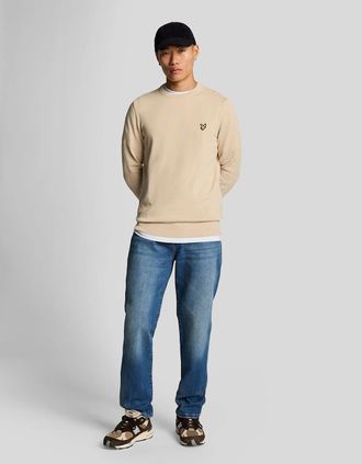 Lyle & Scott Lyle And Scott Mens Regular Fit Tapered Denim Jeans - Blue