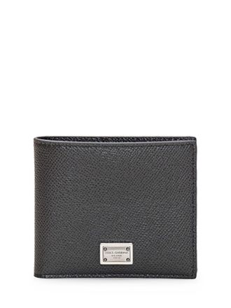 Dolce & Gabbana Logo Plaque Bifold Wallet