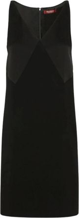 Max Mara Kleedjes, Dames, Zwart, S, Mstspadino Korte Jurk
