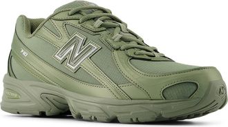 New Balance Gender Inclusive 740 Sneaker in Dark Olivine/Silver Metallic at Nordstrom, Size 15.5 Womens