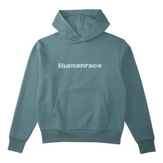 adidas x Pharrell Humanrace Logo Hoodie Blue Grey HI2959