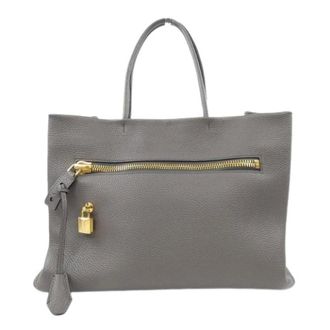 Tom Ford Pre-owned Tote Bags, female, Gray, Size: ONE SIZE Pre-owned Tote Bag