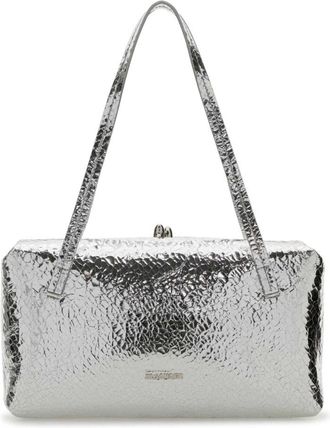 Jil Sander Silver Goji Pillow shoulder bag