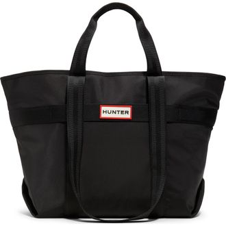 Hunter Laptop Pocket Tote Bag in Other Black at Nordstrom Rack