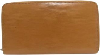Louis Vuitton Pre-owned Lange Portemonnee (Bi-fold) - Dames - Vintage Accessoires - Bruin - ONE Size - Leer - Vintage