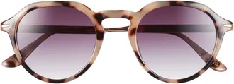 Vince Camuto Gradient Round Sunglasses in Oatmeal at Nordstrom Rack