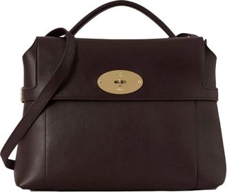 Mulberry Stevie Top Handle - Dames - Tassen - Bruin - Maat: ONE Size Leer