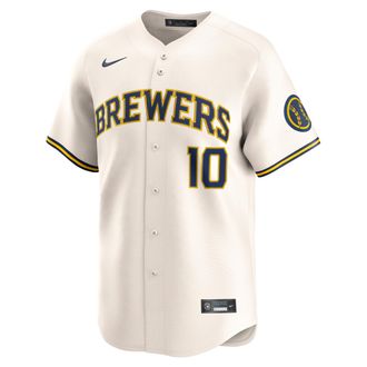 Nike Sal Frelick Milwaukee Brewers Nike Mens Dri-FIT ADV MLB Limited Jersey in Brown | LM25MZHOMZ9-715