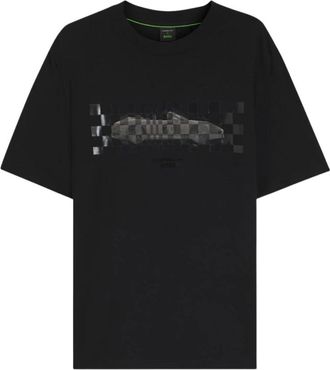 HUGO BOSS T-shirts - Heren - T-shirts - Zwart - XL - Tops