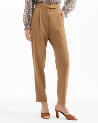 Veronica Beard Wisteria Pant In Hazelnut