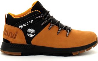 Timberland Hoge vetersneakers Sprint Trekker - Heren - Wandelschoenen - Bruin - 43 EU - Leer - Fitness
