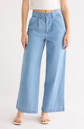 Billabong Wave Washed Denim Pants in Sea Blue at Nordstrom, Size X-Small