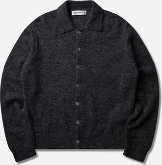 Our Legacy Men s Evening Polo Charcoal Melange