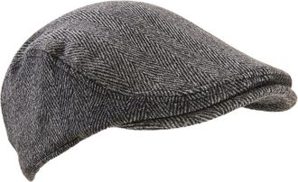 Extremities Hat Parapet Tweed Flatcap - Waterproof Insert, Breathable Grey