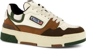 Autry CLC Low Sneaker in Brown/Green at Nordstrom, Size 14Us