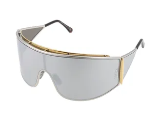 Loewe LW40202U Shield Lens Sunglasses - White