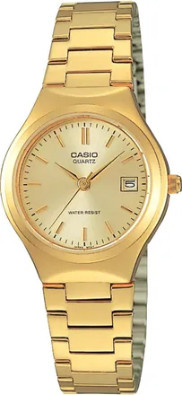 Casio Womens Gold Analog Watch Gold Dial Steel Bracelet - LTP-1170N-9A