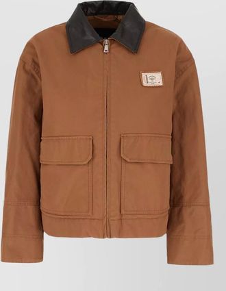 Max Mara cotton padded single breasted coat