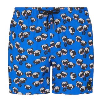 F**k Heren, Badkleding, Blauw, Maat: XL