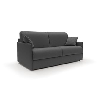 Divani.Store Evans Sof&aacute; Cama Convertible En Tela Impermeable 189 Cm (mat. 160x197) Antracita