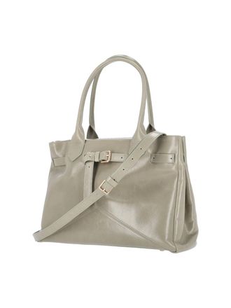 Ballantyne Womens Bags Grey Leather