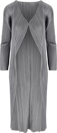 Pleats Please Issey Miyake Jas met plooien - Grijs