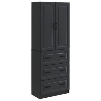 vidaXL Juego De Armarios 2 Uds. 66 X 34,5 X 87 Cm Madera De Ingenier&iacute;a Vidaxl