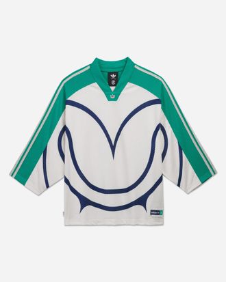 adidas CLOT By Edison Chen Hockey Jersey Wonder White