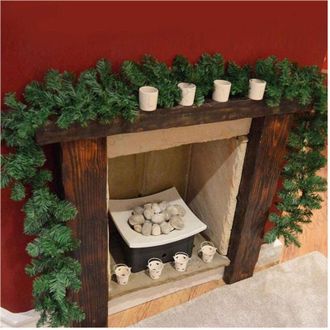 Trade Shop Trade Shop - Ghirlanda Natalizia Albero Di Natale Addobbi Decorazioni Natalizie 200cm