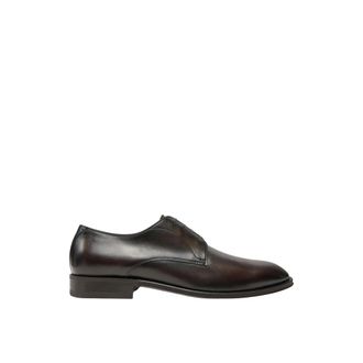 HUGO BOSS Heren, Schoenen, Bruin, Maat: 43 EU Leer