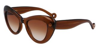 Lanvin LNV640S 208 Womens Sunglasses Brown Size 50