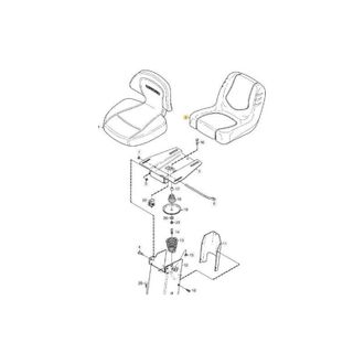 STIGA Sports Asiento Original Stiga Castelgarden - 1134-5534-01