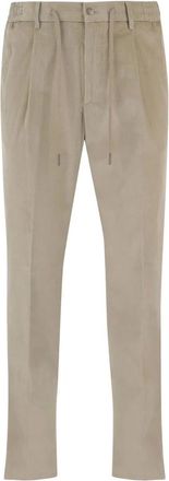 Tagliatore Pantaloni in velluto di cotone elasticizzato P-Newman - - Trousers - Uomo - Beige - XL