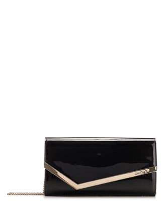 Jimmy Choo London Clutch Bag emmie In Patent Leather