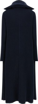 Balenciaga Womens Blue Polyester Cardigan Clothing